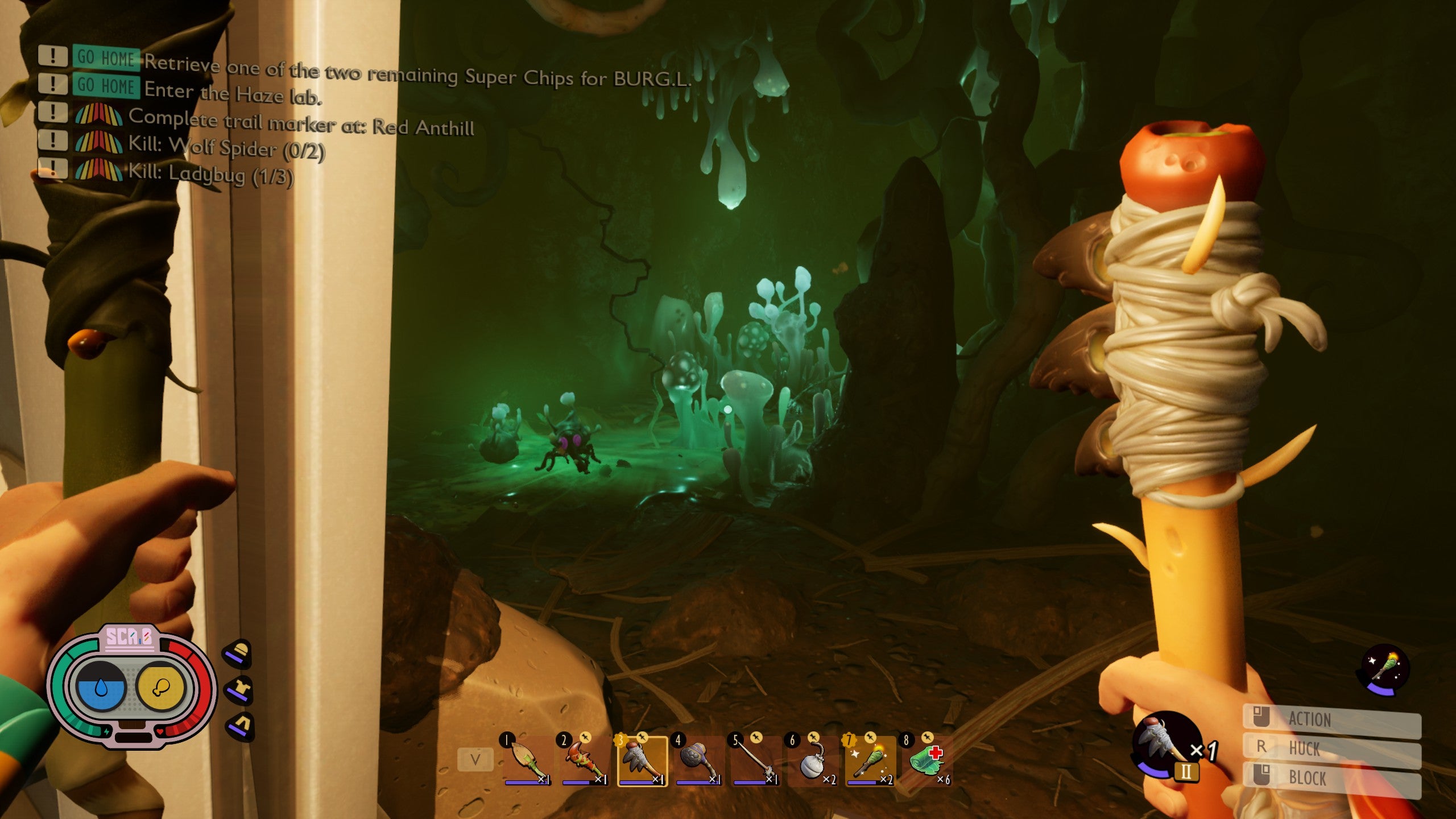 Grounded How to open the Haze lab and survive the gas VG247